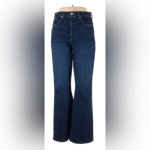Loft The Curvy Slim Flare Jeans Size 12/31